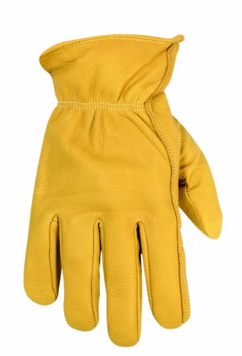 Custom Leathercraft 2060L Top Grain Goatskin Work Gloves, Large On Sale