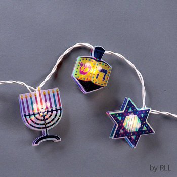 Rite-Lite Judaica Chanukah Hologram 10 light set