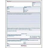 Proposal Book, 11 2/5Hx8 2/5Lx3/10W In Cardinal Brands D8118