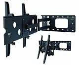 Duronic PLB109M-K Universal 32-50 LCD/Plasma/LED TV Wall Mount Bracket Philips Swivel & Tilt plus Free Screen Cleaning Kit