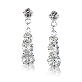 Cute Diamante Earrings, Costume Jewellery Earrings with gorgeous gift bag.