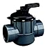 Pentair 263029  Grey/Black Diverter Valve 2-Way 2-Inch (2-1/2-Inch Slip Outside), PVC, Grey/Black