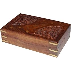 Handcrafted Jewelry Boxes and Armoirese Wood Carving