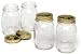 Bormioli Rocco Quattro Stagioni 4-Piece Canning Jar Set, Gift Boxed