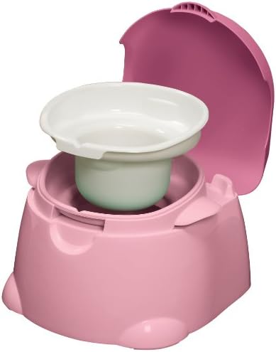 Safety 1st Comfy Cushy Potty Trainer and Step Stool, Pink