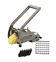 Coupe frites m&eacute;nager inox, 2 grilles