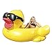 Giant Derby Duck Inflatable Pool Float by GAME