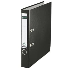 Esselte Leitz 10155095 Qualit�ts-Ordner Plastik 180�, mit Schlitzen, A4, schmal, schwarz
