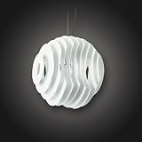Deckenlampe Deckenleuchte H�ngeleuchte Pendelleuchte Retro Style Lampe leuchte Matt Wei� von Design61von "Design61"