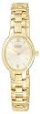 Citizen Eco-Drive Women's Silhouette Gold-Tone Watch #EW9552-51P