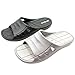 Men's Rubber Sandal Slipper Comfortable Shower Beach Shoe Slip on Flip Flop