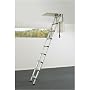 Telesteps Telescopic Loft Ladder - 2.45 m - 530 x 600 mm