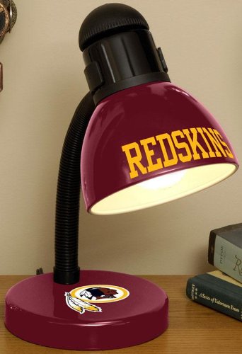 Sports Team Nfl Desk Lamp, NFL TEAMS, WASHNGTN REDSKN