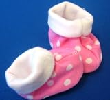 41cpCT2GztL. SL160  Baby Ballet Shoes Booties, Small Infant 5 8 lbs, Light Pink
