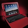 Valentine Gift Wireless Bluetooth Keyboard Leather Case Folio for Ipad 2 1 ( Red Leather+black Keyboard) From Hktimes
