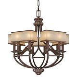 Metropolitan N6958 10 Light Chandelier from the Walt Disney Signature-Underscore Collection, Cimarron Bronze
