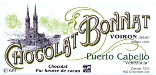 Chocolat Bonnat 'Puerto Cabello' 75% Dark Chocolate Bar