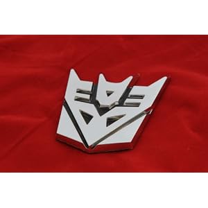 Transformers Decepticon 3d Car Chrome Emblem