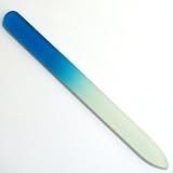 Cyrstal Glass Nail Files 5 1/2 - DEEP BLUE