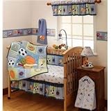 Bedtime Originals Super Sports Musical Mobile - Blue