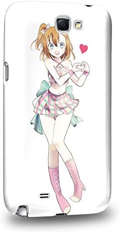 Case88 Premium Designs LoveLive! ?'s Rin Hoshizora 1433 Protective Snap-on Hard Back Case Cover for Samsung Galaxy Note 2