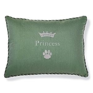 Pawsitive Princess Pet Pillows - Gold, 18" x 24" - Frontgate