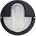 DABMAR LIGHTING W3000-LED12-B Powder Coated Cast Aluminum Surface Mounted Wall Fixture