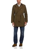 Tommy Hilfiger Mens Double Breasted Trench Coat
