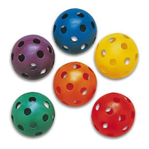 Plastic Softballs Prism Pack of 6
