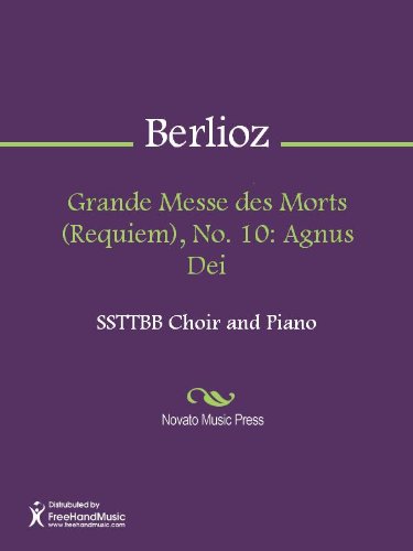 Grande Messe des Morts (Requiem), No. 10: Agnus Dei Sheet Music