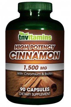 TNVitamins High Potency Cinnamon 1500 Mg TNVitamins High Potency Cinnamon 1500 Mg