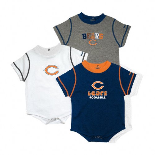 Chicago Bears Infant 3-Piece Creeper Set