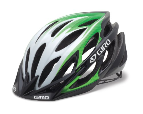 Giros Athlon Mountain Bike Helmet (Bright Green/Black, Large)