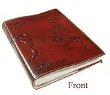Blank Leather Writing Journal