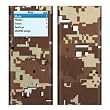Desert Camo Design Decal Skin Sticker for Apple iPod nano 2G (2nd Generation) 2GB/ 4GB/ 8GB Player