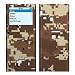 Desert Camo Design Decal Skin Sticker for Apple iPod nano 2G (2nd Generation) 2GB/ 4GB/ 8GB Player