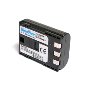 Maximal Power DB CAN NB-2LH Replacement Battery for Canon Digital Camera/Camcorder (Black)