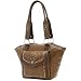 Lou-Ella Wild West Collection Designer Zip Top Bucket in Gorgeous Browns