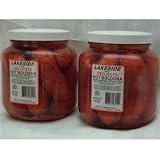 Hot Pickled Bologna 2 Jars by Wisconsinmade