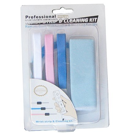 Hand Wrist Strap & Cleaning Kit for Nintendo Wii