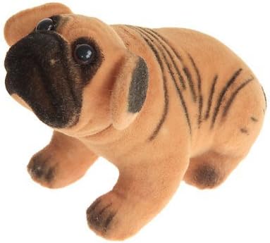 Lovely Nodding Shar-Pei Dog Design Air Freshener for Automatic Car - Yellow