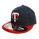 (ニューエラ)New Era MLB ミネソタ・ツインズ Authentic Performance On-Field キャップ (ロード)