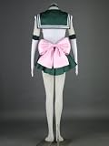 Japanese Anime Sailor Moon Cosplay Costume - Sailor Jupiter Kino Makoto Uniform 1st Version Set Medium