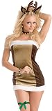 Escante Women's Reindeer Games,Brown,Medium