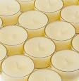 Ivory Tealight Candles (50pcs/Pack)