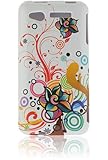 HTC Merge Graphic Rubberized Shield Case - Autumn Flower