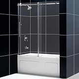 DreamLine SHDR-61606210-08 Fully Frameless Tub Shower Door