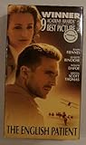 The English Patient [VHS]