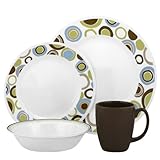 Corelle Vive 16-Piece Dinnerware Set, Rola