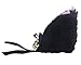 niceEshop(TM) Lint Cosplay Cat Ear With Hair Clip For Halloween Costumes (Black and Pink,Set of 2)